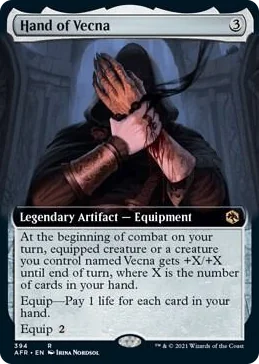 0394 Hand of Vecna (Extended Art) R Adventures in the Forgotten Realms