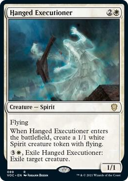 0089 Hanged Executioner R Commander: Innistrad: Crimson Vow
