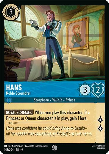 0148 Hans - Noble Scoundrel Common Fabled