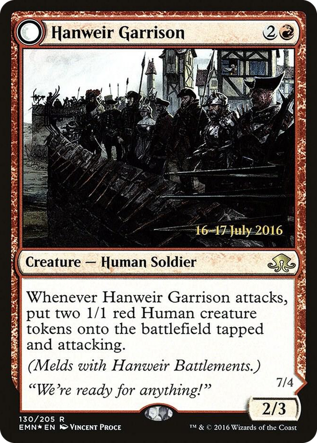 0130 Hanweir Garrison R Prerelease Cards