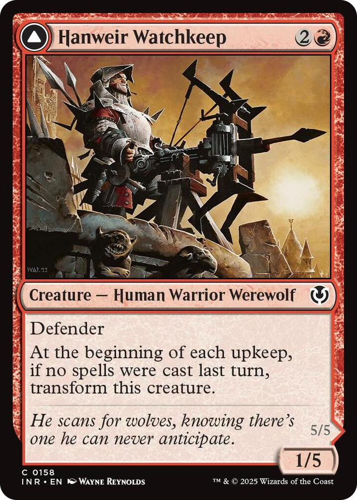 0158 Hanweir Watchkeep C Innistrad Remastered