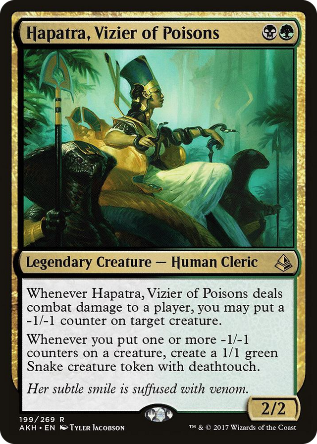 0199 Hapatra, Vizier of Poisons R Amonkhet