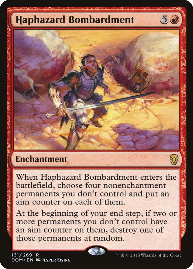 0131 Haphazard Bombardment R Dominaria