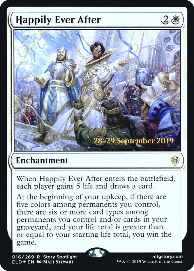 0016 Happily Ever After R Prerelease Cards