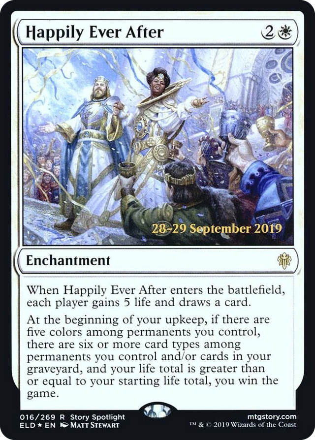 0016 Happily Ever After R Prerelease Cards