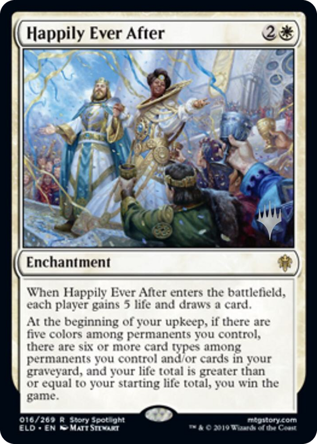 0016 Happily Ever After R Promo Pack: Throne of Eldraine