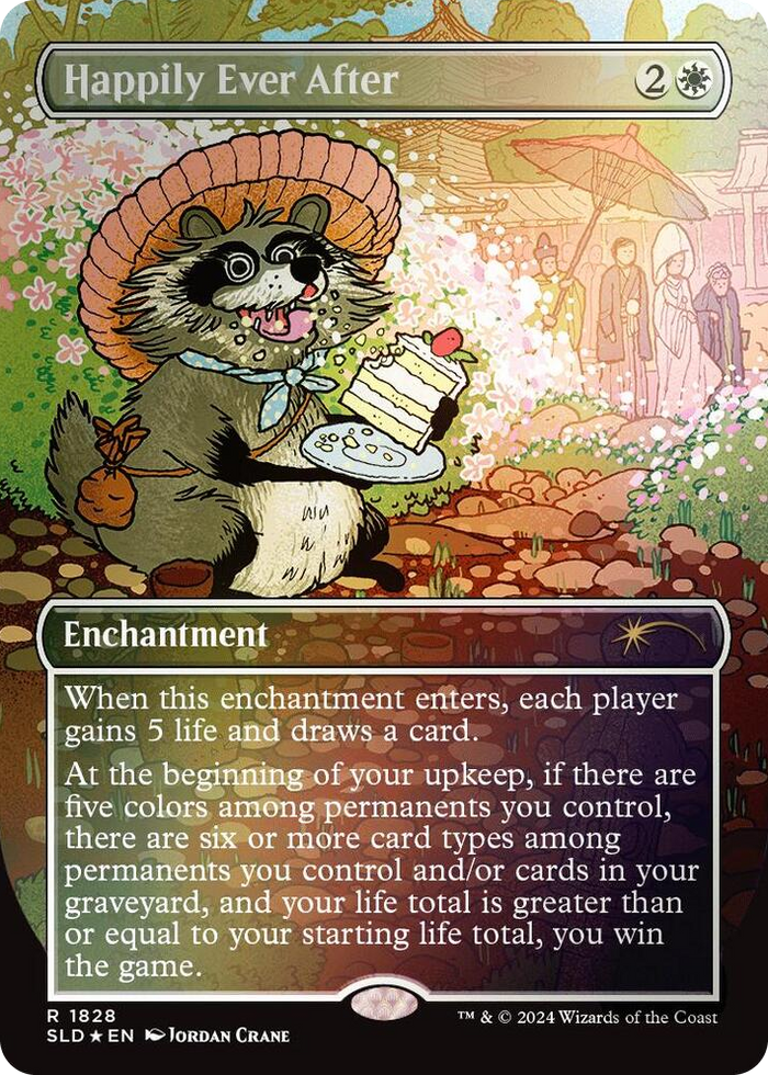 Happily Ever After (Rainbow Foil) #1828 R - Secret Lair Drop Series Pokemon card
