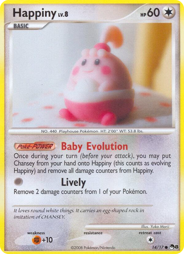 0014 Happiny Common POP Series 8