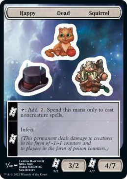 0008 Happy Dead Squirrel T Unfinity