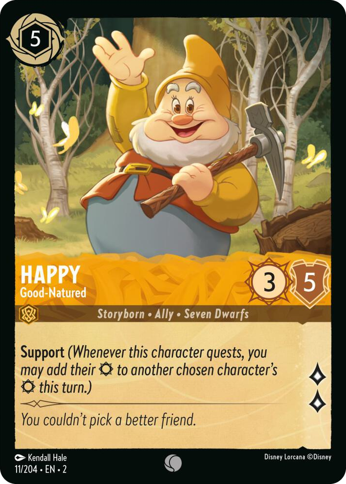 0011 Happy - Good-Natured Common Rise of the Floodborn