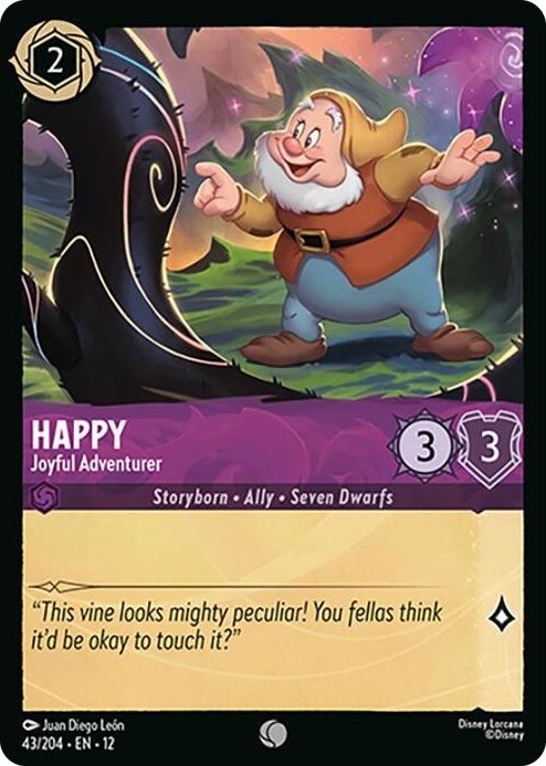 0043 Happy - Joyful Adventurer Common Wilds Unknown