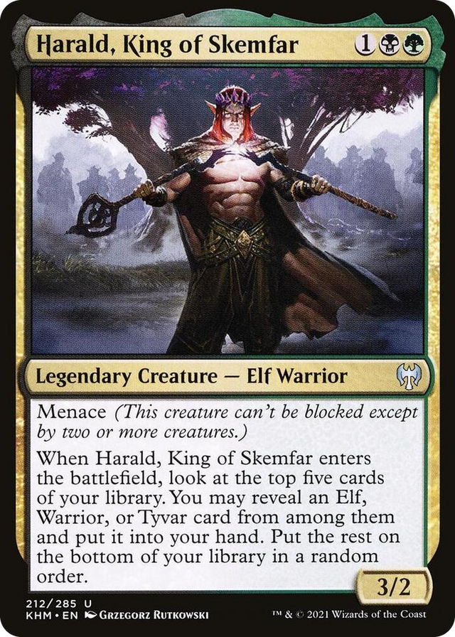 0212 Harald, King of Skemfar U Kaldheim