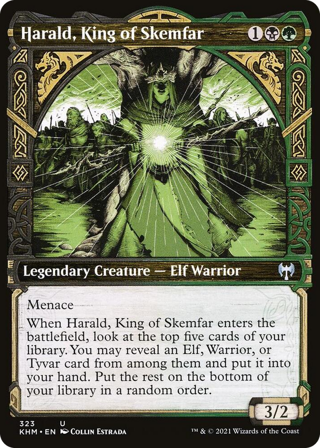 0323 Harald, King of Skemfar (Showcase) U Kaldheim