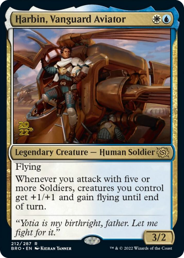 0212 Harbin, Vanguard Aviator R Prerelease Cards