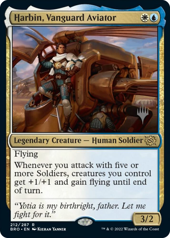 0212 Harbin, Vanguard Aviator R Promo Pack: The Brothers' War