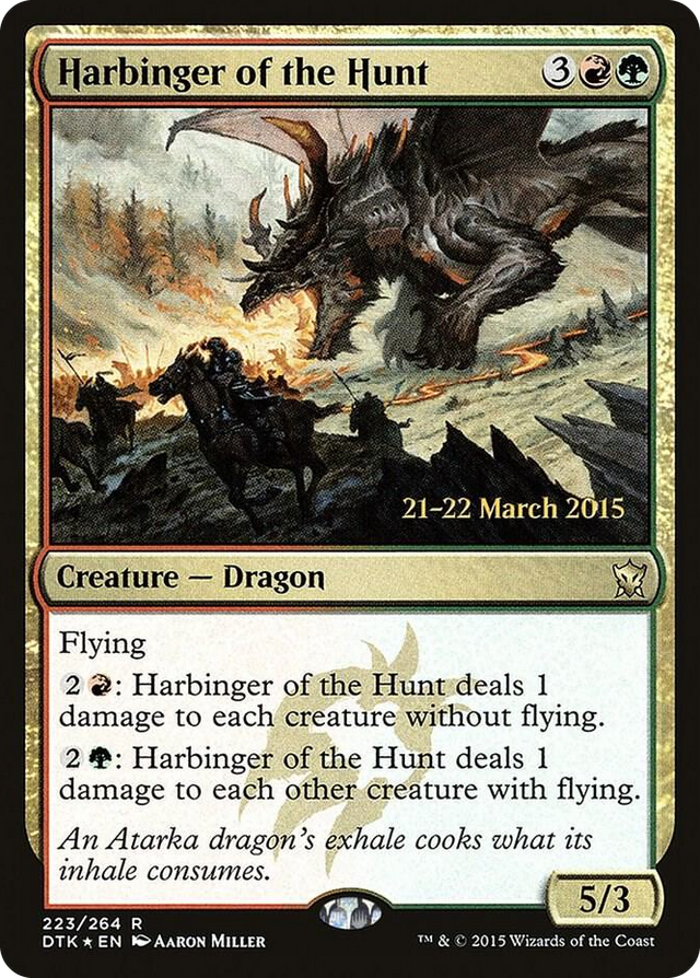 0223 Harbinger of the Hunt R Prerelease Cards