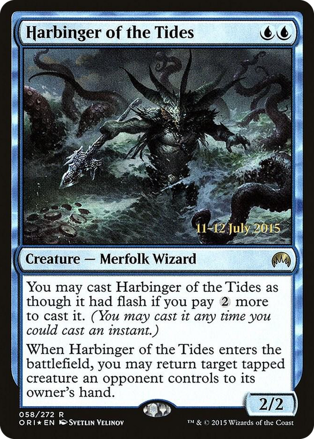 0058 Harbinger of the Tides R Prerelease Cards