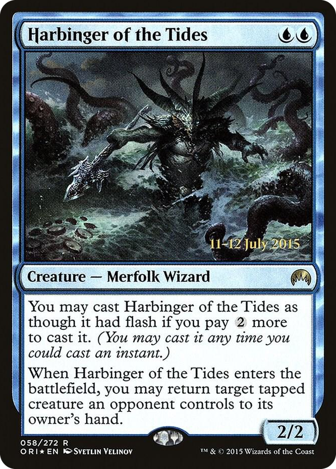 Harbinger of the Tides #58 R - Prerelease Cards Pokemon card
