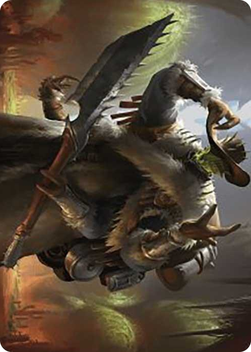 0013 Hardbristle Bandit Art Card S Art Series: Outlaws of Thunder Junction