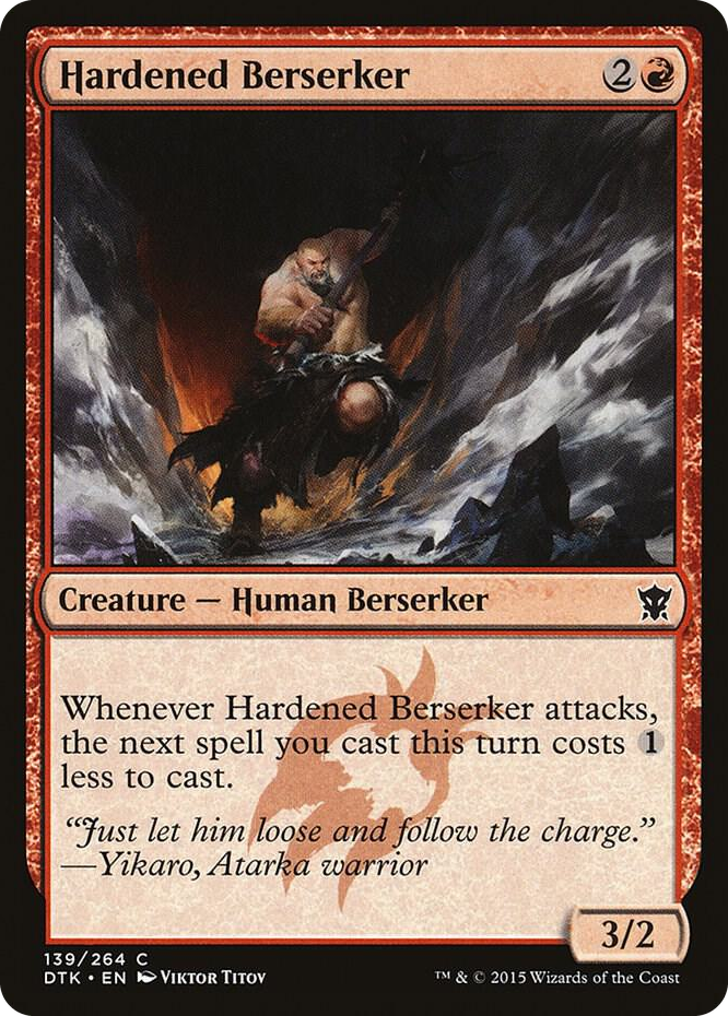 0139 Hardened Berserker C Dragons of Tarkir