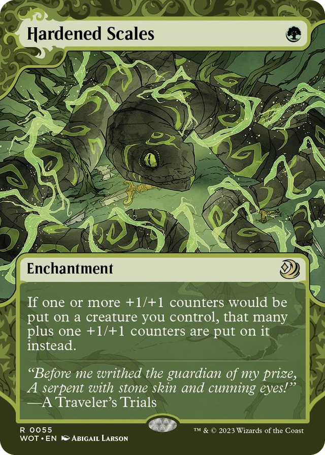 0055 Hardened Scales R Wilds of Eldraine: Enchanting Tales