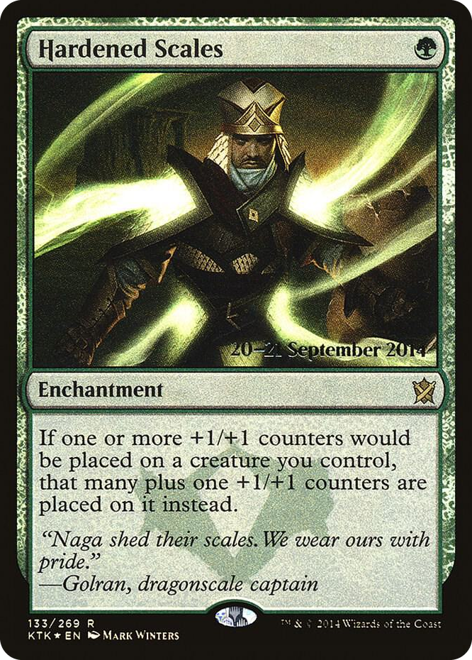 Hardened Scales #133 R - Prerelease Cards Pokemon card