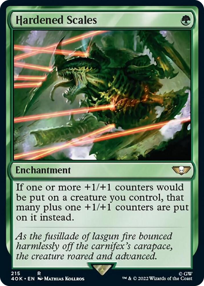 0215 Hardened Scales R Universes Beyond: Warhammer 40,000