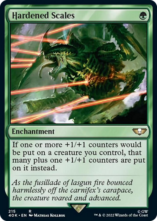 0215 Hardened Scales R Universes Beyond: Warhammer 40,000