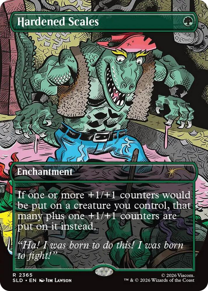Hardened Scales #2365 R - Secret Lair Drop Series Pokemon card