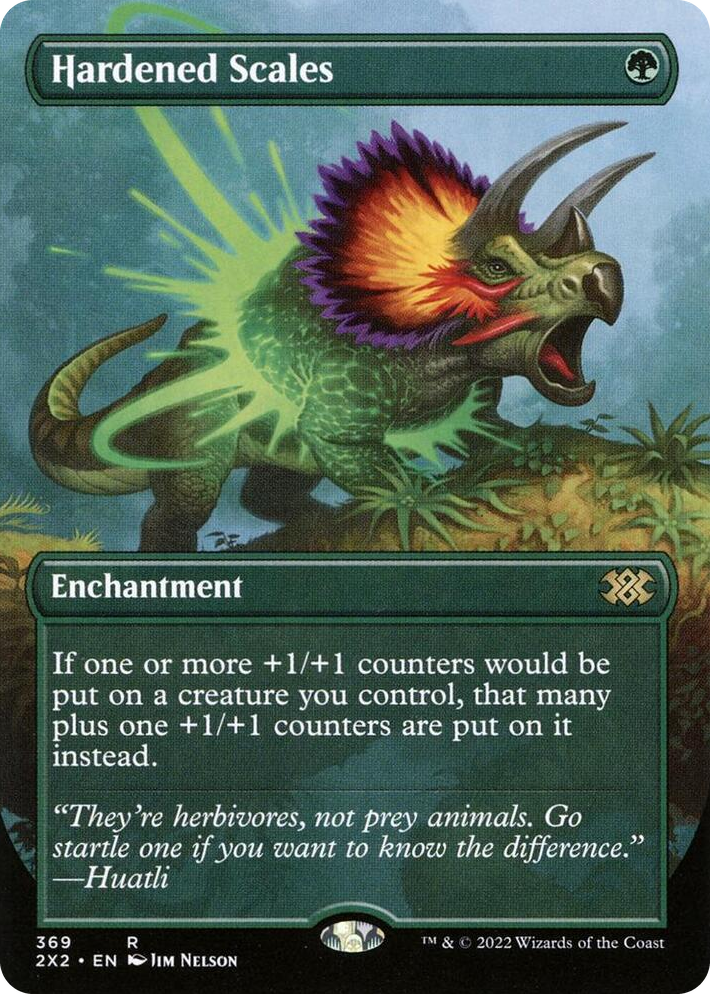 0369 Hardened Scales (Borderless) R Double Masters 2022