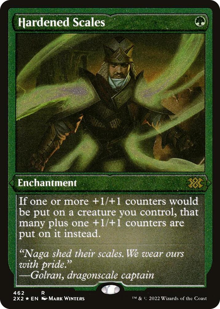 0462 Hardened Scales (Foil Etched) R Double Masters 2022