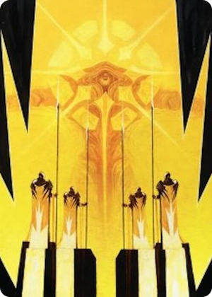 0004 Hardlight Containment Art Card S Art Series: Edge of Eternities