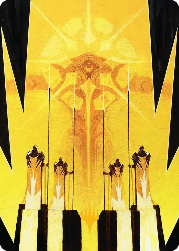 Hardlight Containment Art Card (Gold-Stamped Planeswalker Symbol) #4 S - Art Series: Edge of Eternities Pokemon card