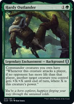 0235 Hardy Outlander U Commander Legends: Battle for Baldur's Gate