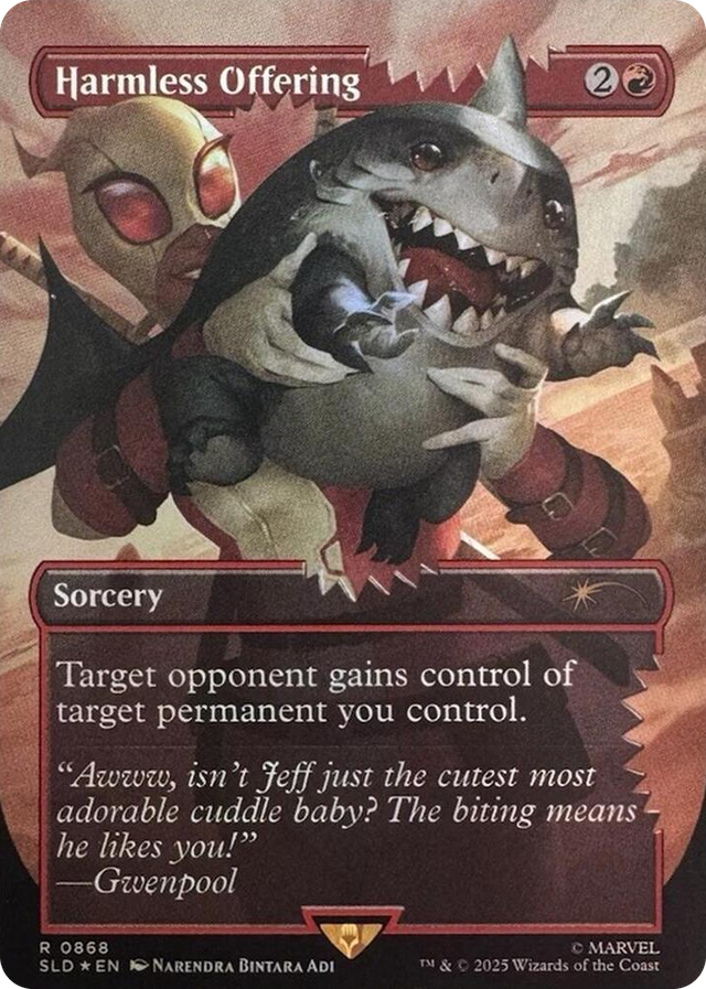 0868 Harmless Offering (Rainbow Foil) R Secret Lair Drop Series