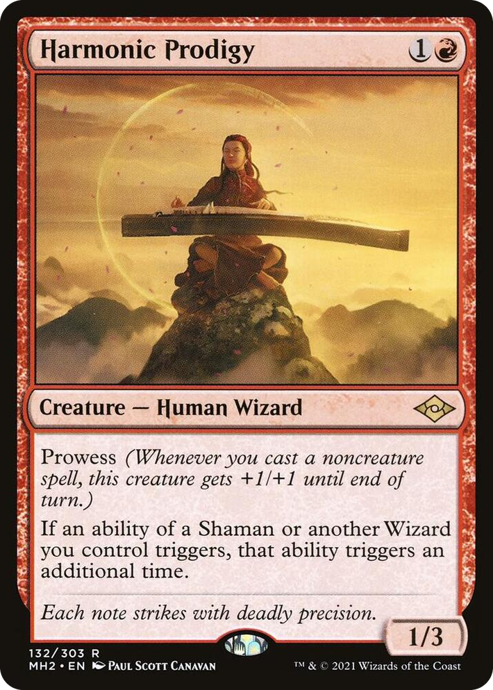 0132 Harmonic Prodigy R Modern Horizons 2