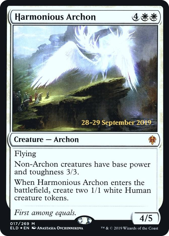 0017 Harmonious Archon M Prerelease Cards