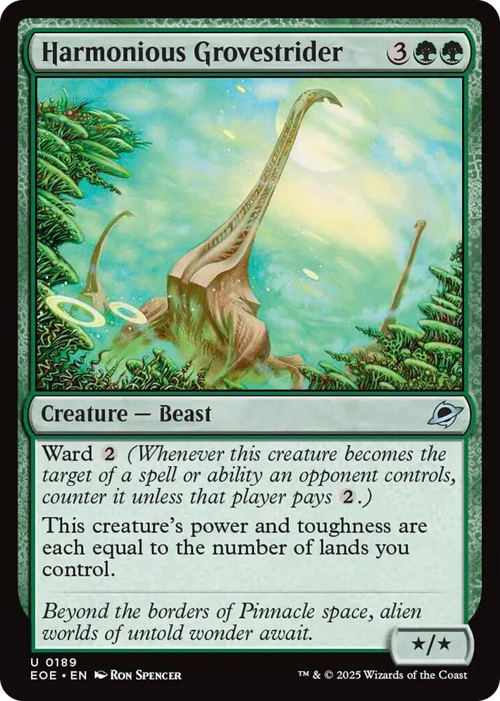 0189 Harmonious Grovestrider U Edge of Eternities