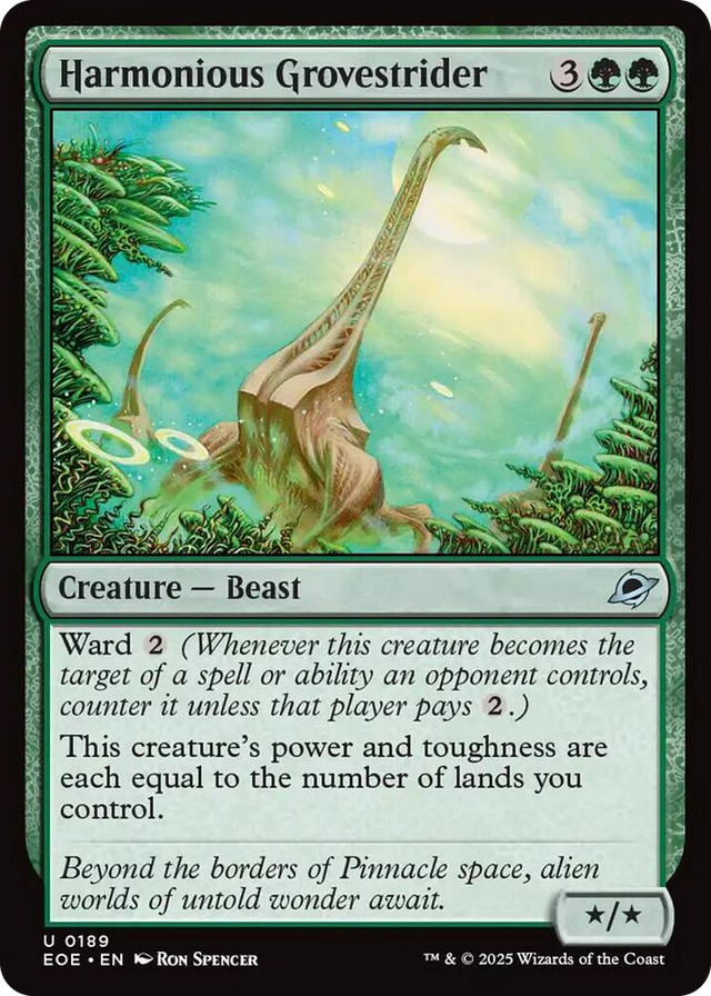 0189 Harmonious Grovestrider U Edge of Eternities