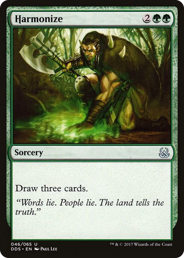 0046 Harmonize U Duel Decks: Mind vs. Might