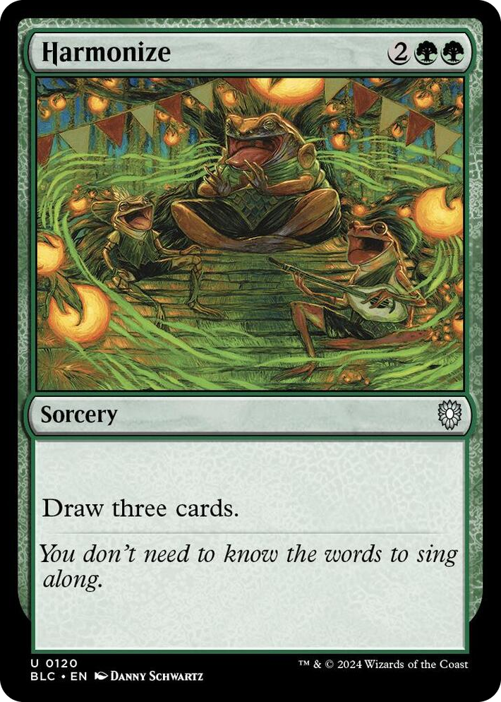 0120 Harmonize U Commander: Bloomburrow