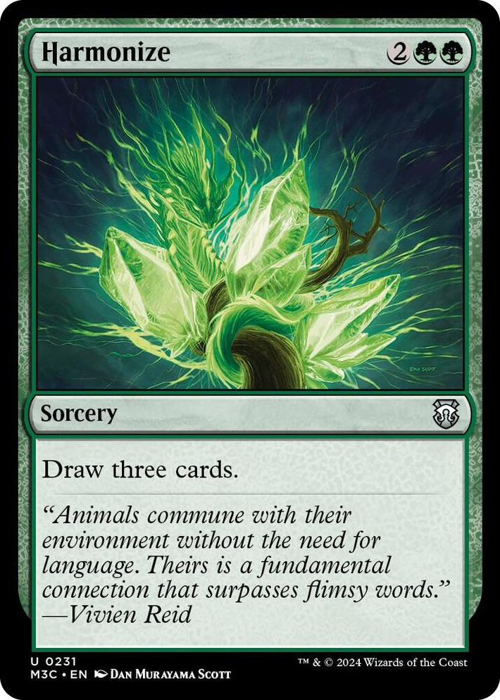 0231 Harmonize U Commander: Modern Horizons 3
