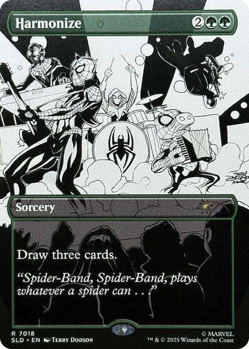 Harmonize (7018) #7018 R - Secret Lair Drop Series Pokemon card