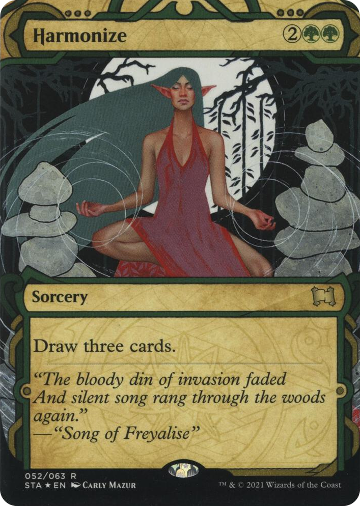 0052 Harmonize (Foil Etched) R Strixhaven: Mystical Archive