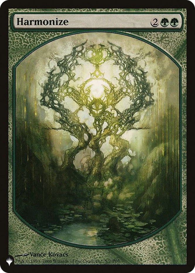 Harmonize (P08) #7 P - The List Reprints Pokemon card