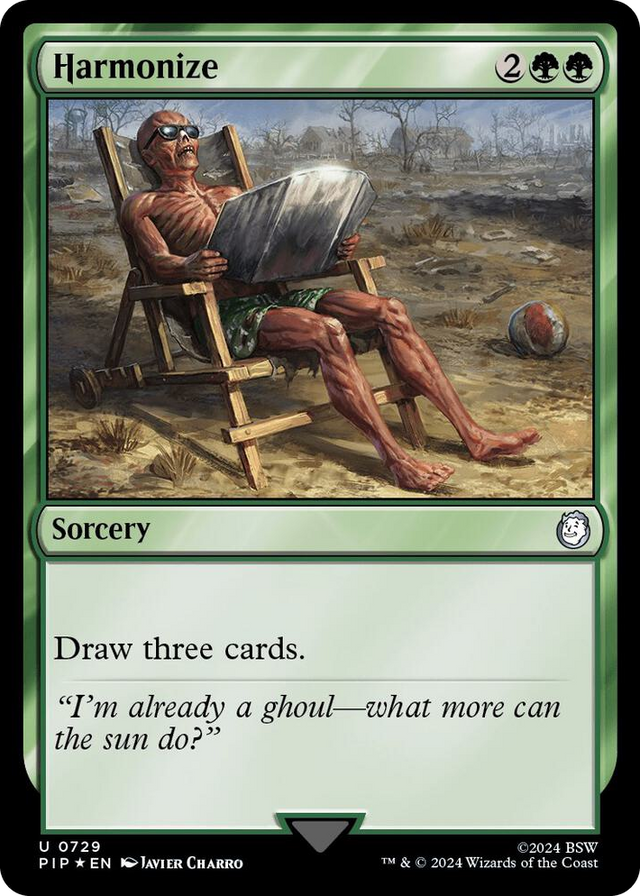 0729 Harmonize (Surge Foil) U Universes Beyond: Fallout