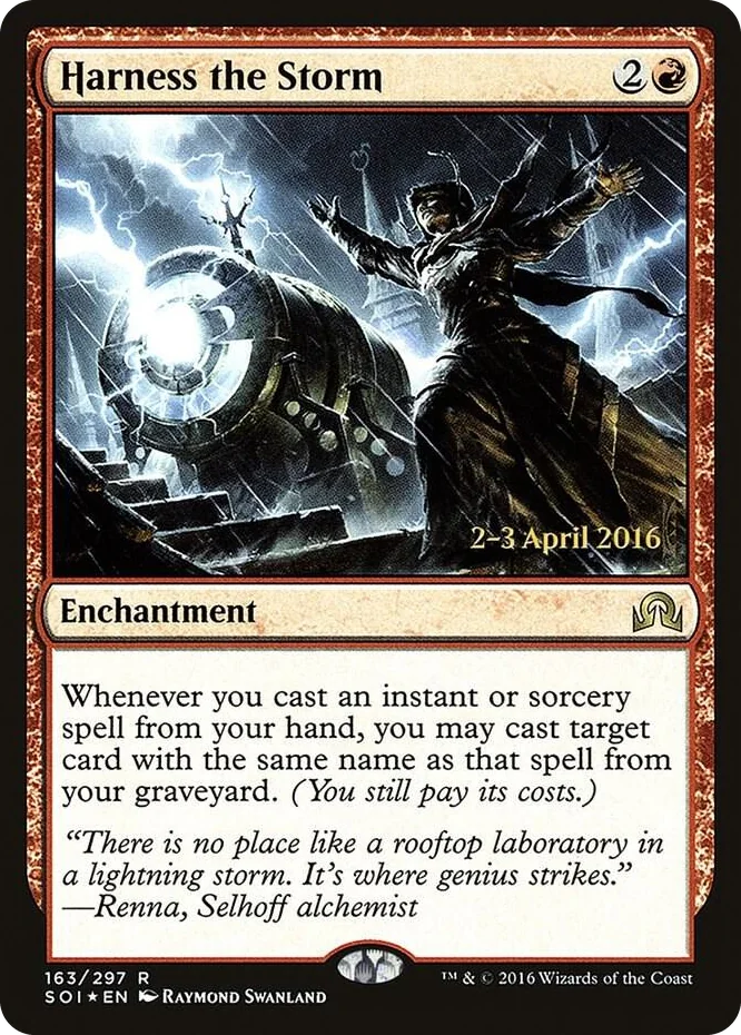 0163 Harness the Storm R Prerelease Cards