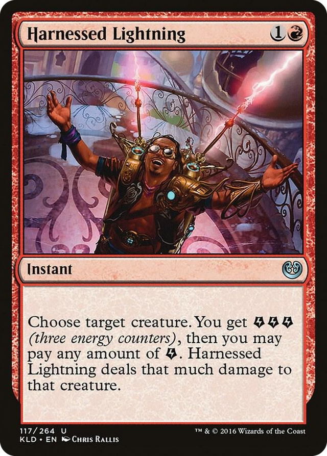 0117 Harnessed Lightning U Kaladesh