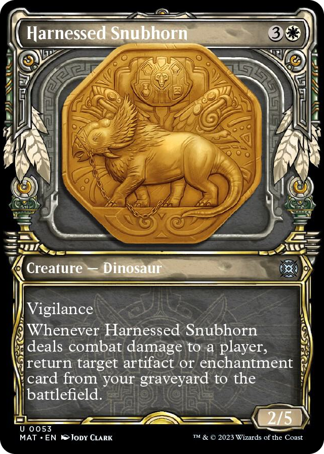 0053 Harnessed Snubhorn (Showcase) U March of the Machine: The Aftermath