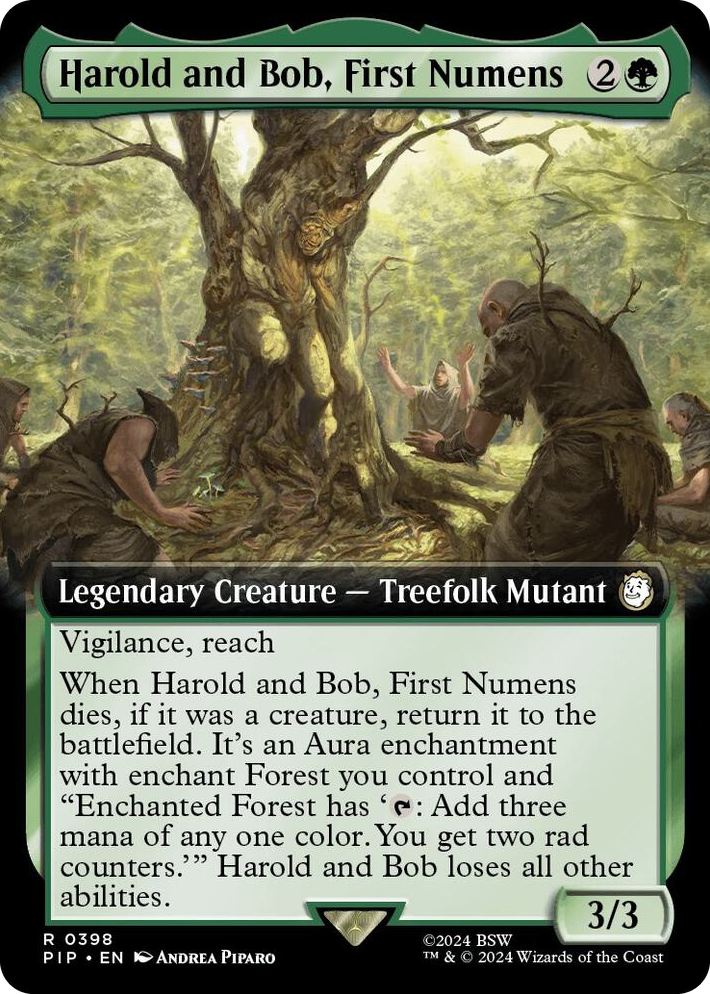 0398 Harold and Bob, First Numens (Extended Art) R Universes Beyond: Fallout